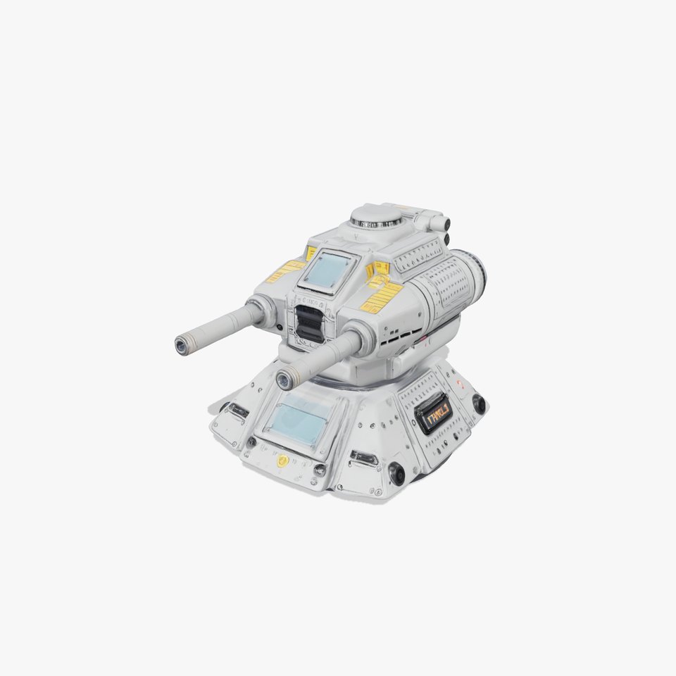 Futuristic Energy Blaster model pack