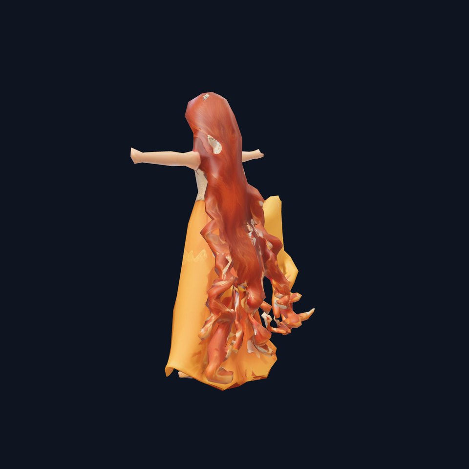 Elegant Princess Doll model pack