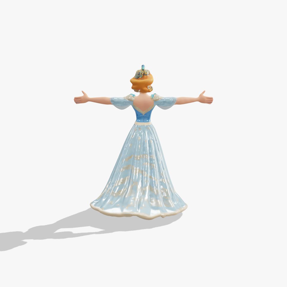 Elegant Princess Character model pack