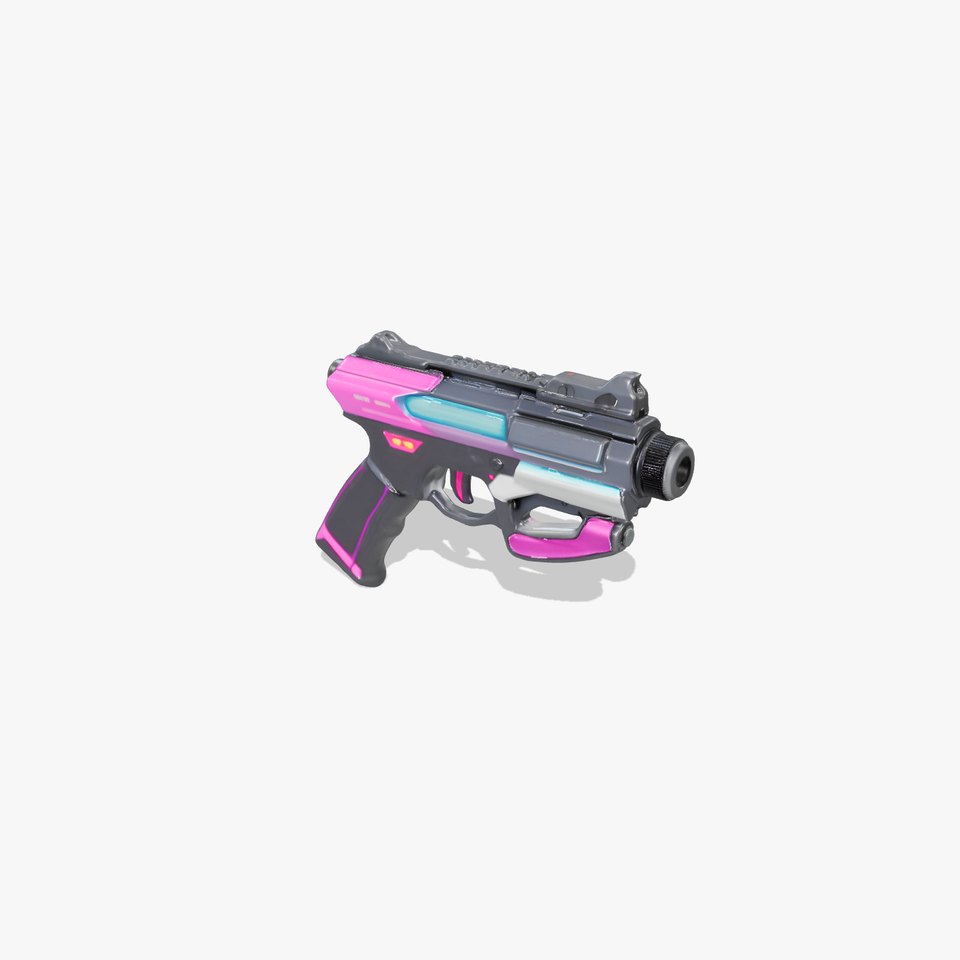 Neon Blaster model pack