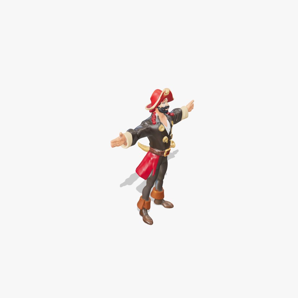 Animated Pirate Character model pack