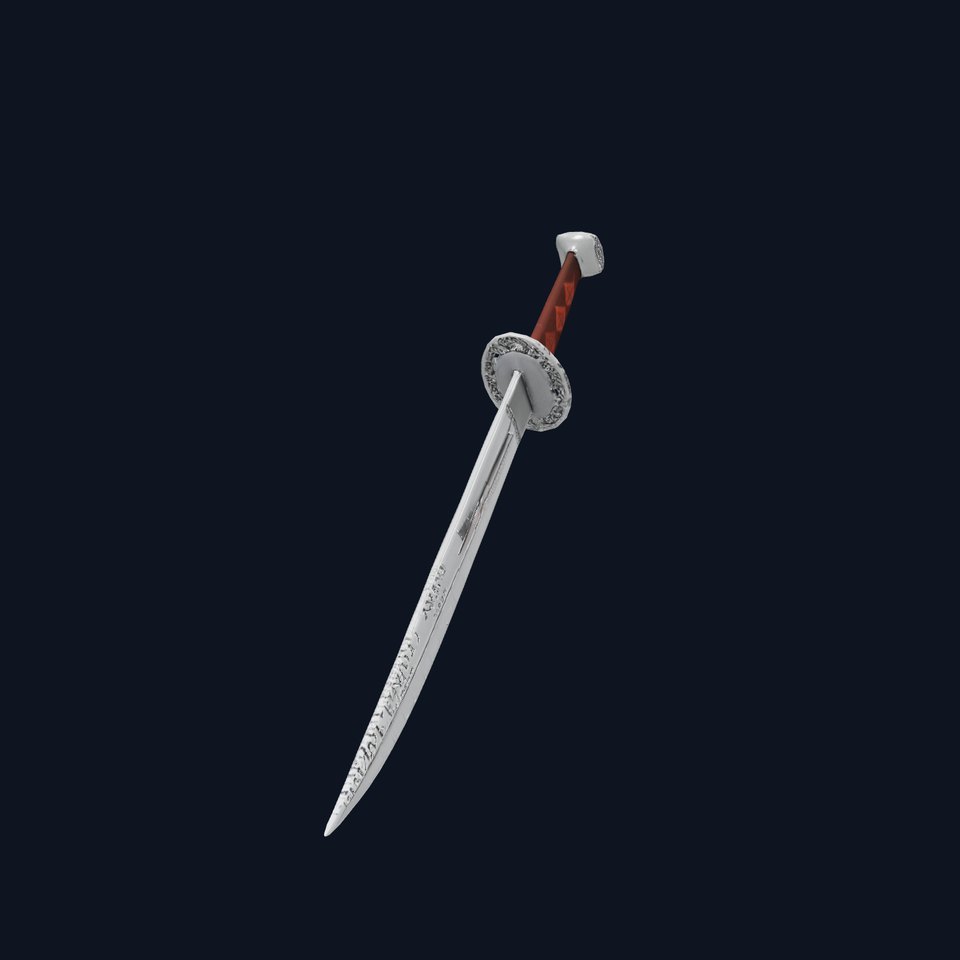 Exquisite Medieval Sword model pack