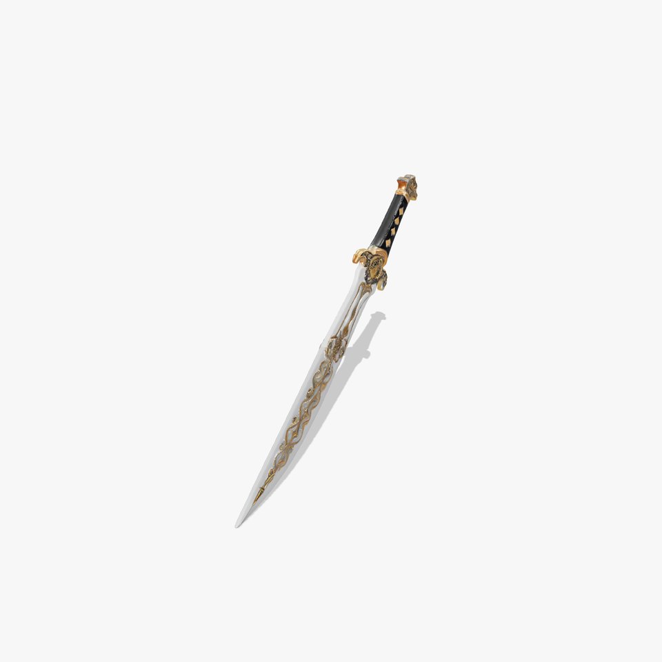 Enchanted Gold Dagger model pack