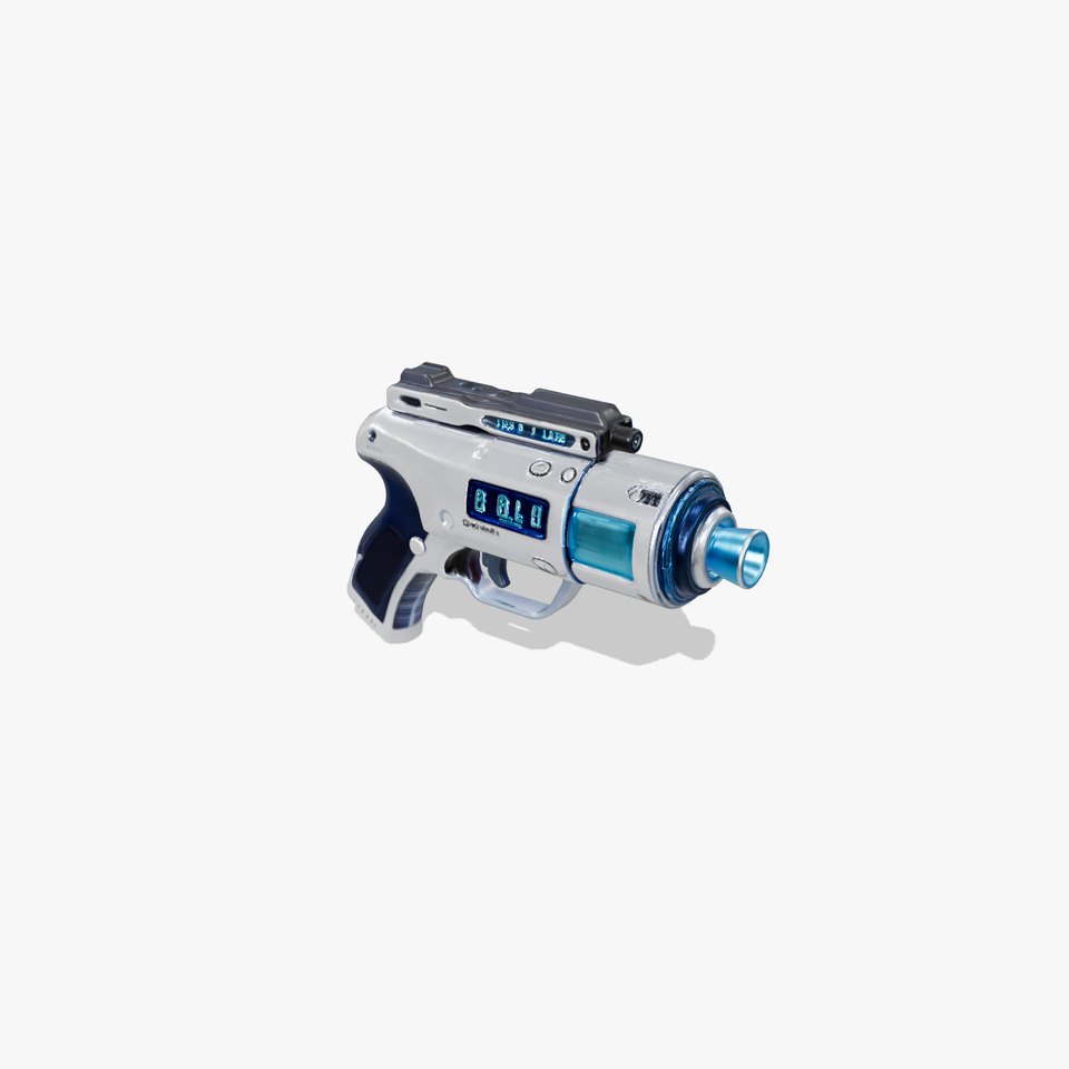 Futuristic Laser Blaster model pack