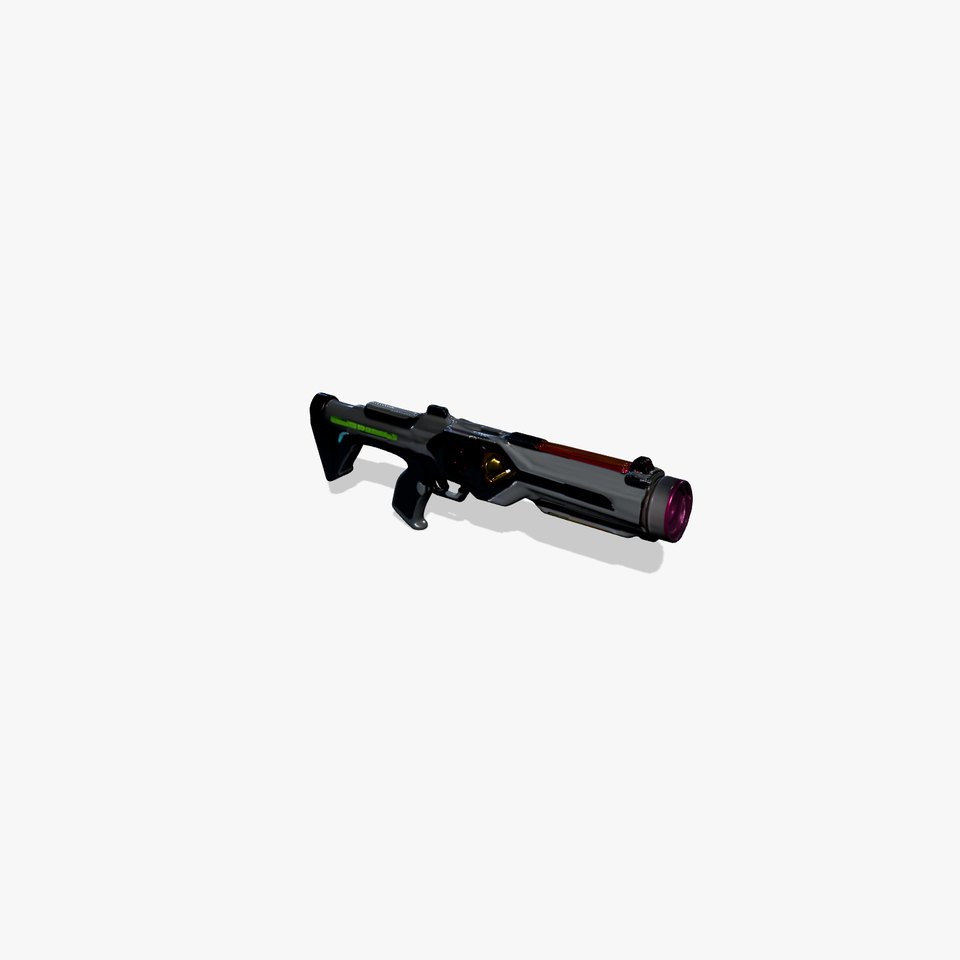 Neon Rifle model pack