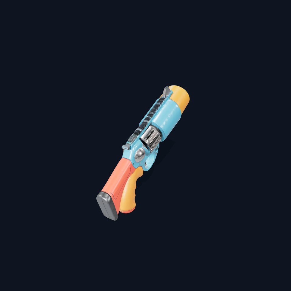 Colorful Toy Blaster model pack