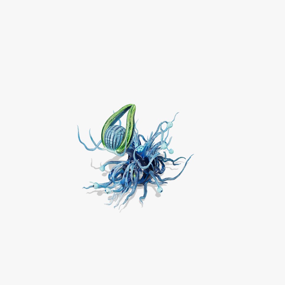 Alien Flora Green model pack