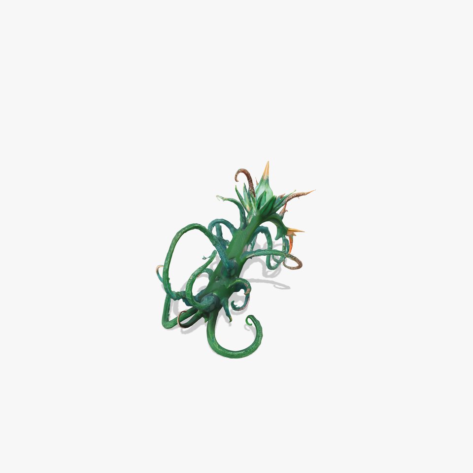 Twisted Emerald Thorns model pack