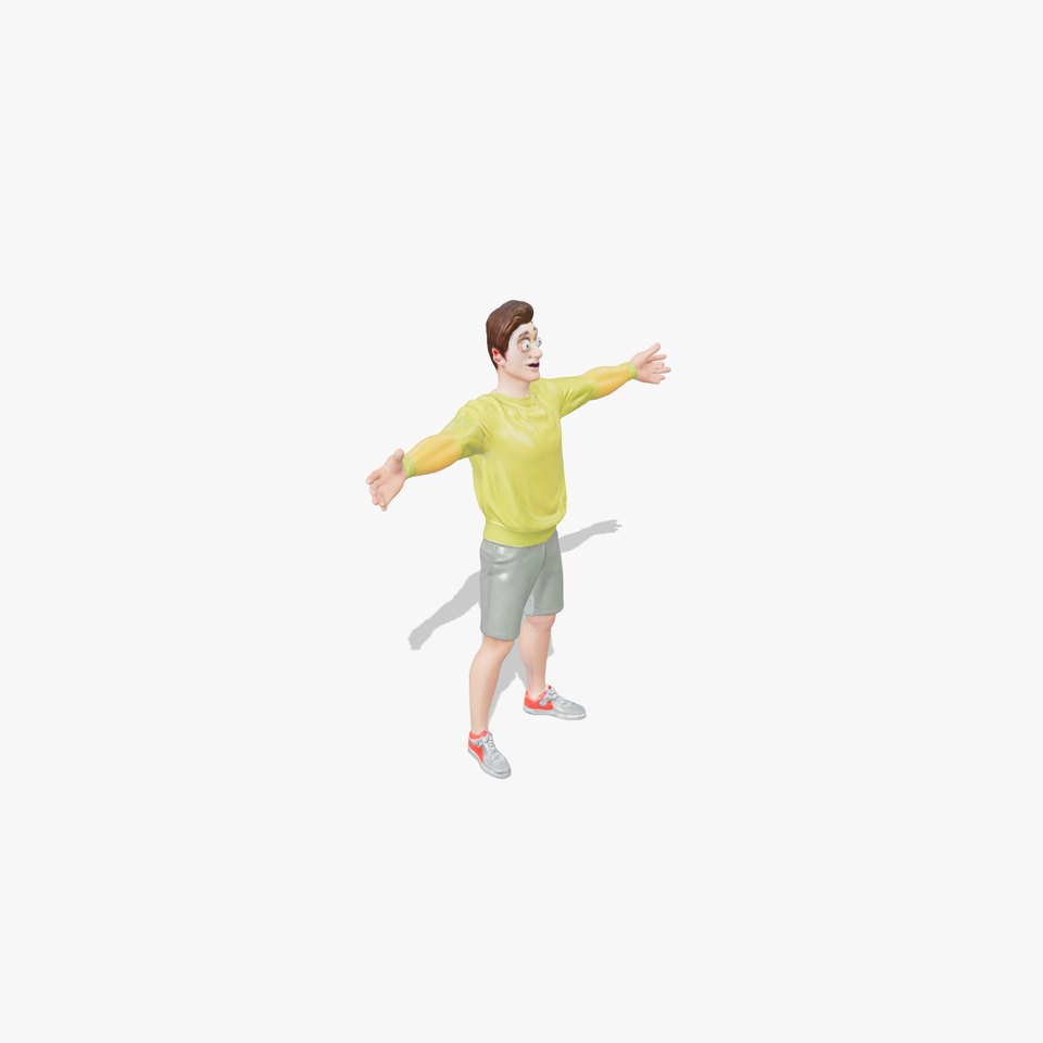 Casual Youthful Character model pack