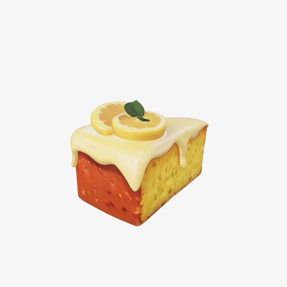 Lemon Slice Cake model pack