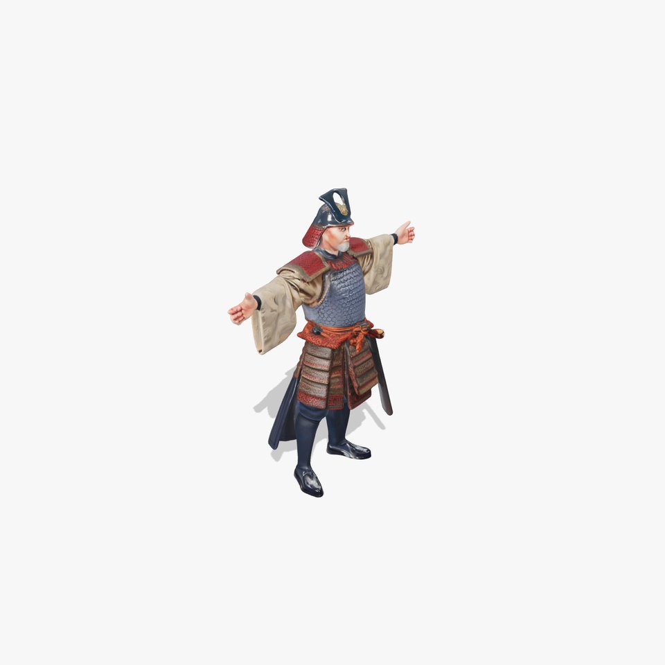 Samurai Armor model pack