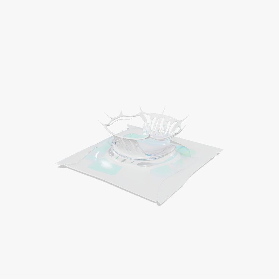 Crystal Water Splash model pack