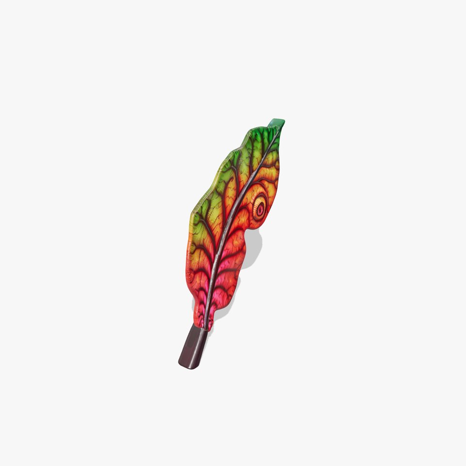 Vibrant Leaf Texture model pack