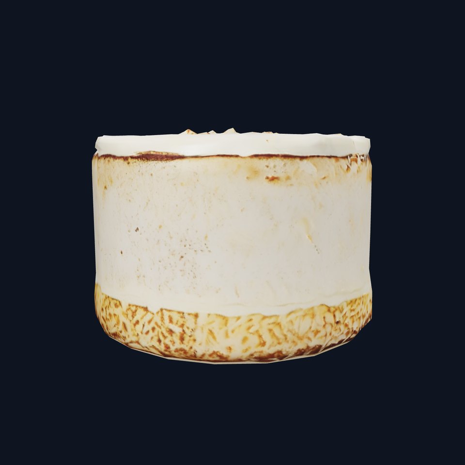 Creamy Coconut Cake model pack