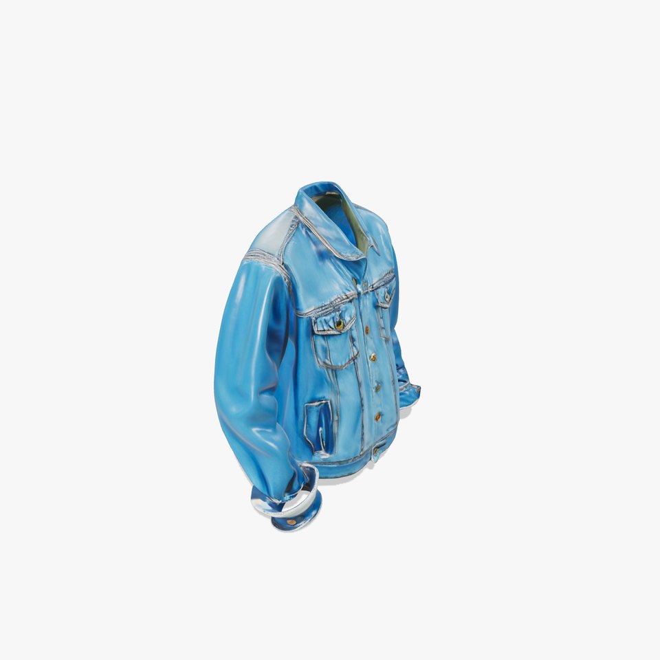 Denim Jacket Classic model pack