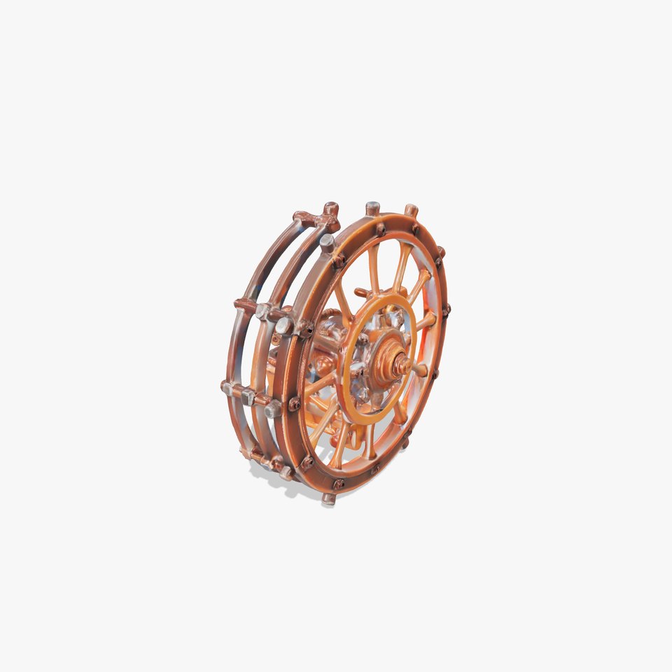 Steampunk Gear Wheel model pack