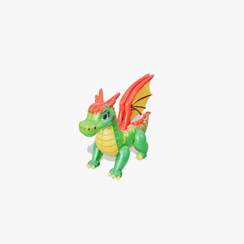 Inflatable Green Dragon model pack