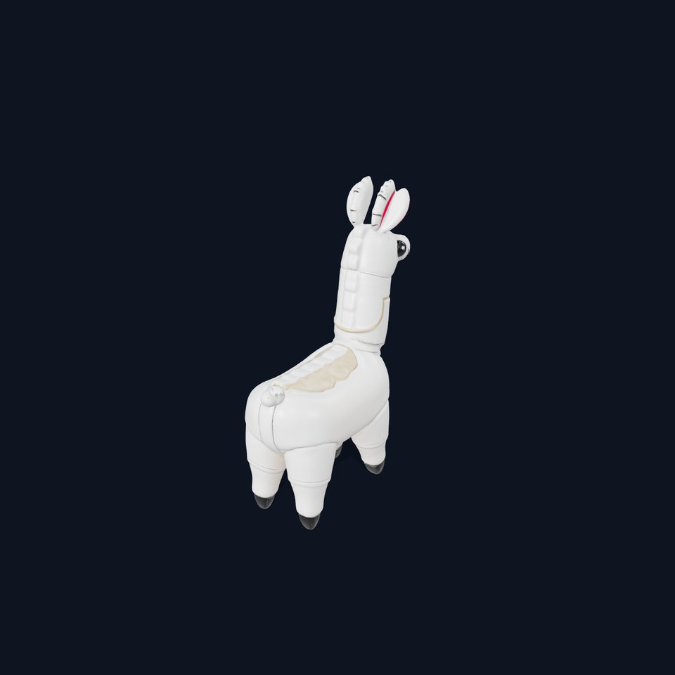 Inflatable Llama model pack