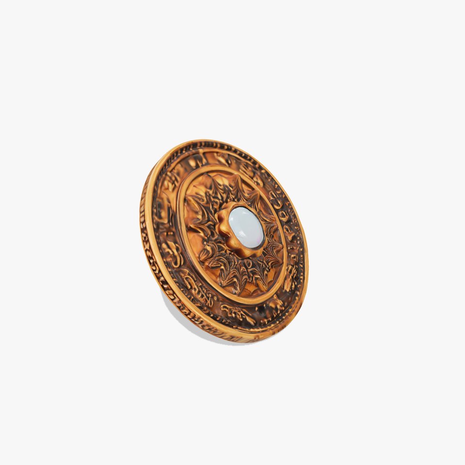 Ancient Bronze Amulet model pack