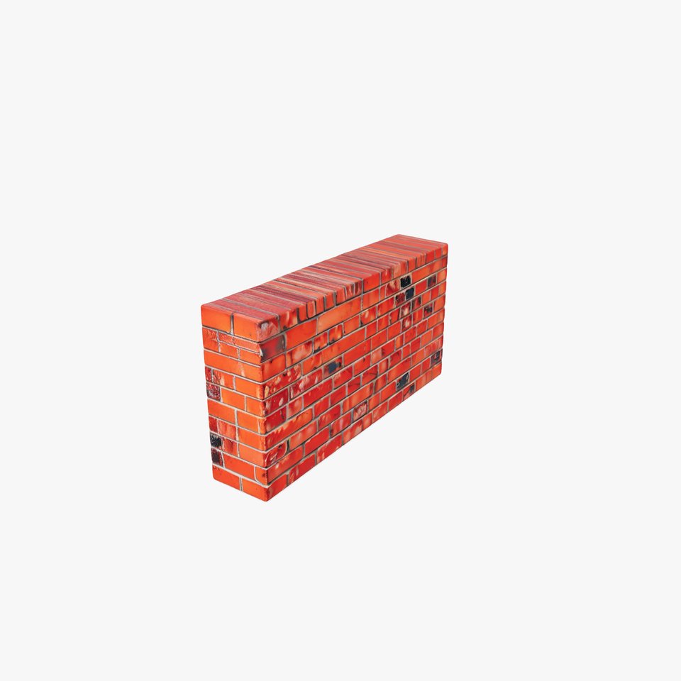 Red Brick Wall model pack