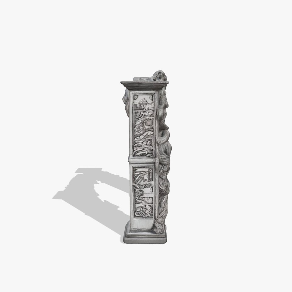 Baroque Stone Archway model pack
