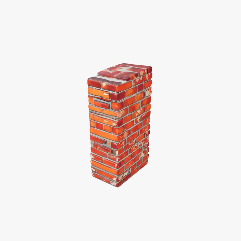 Red Brick Wall model pack