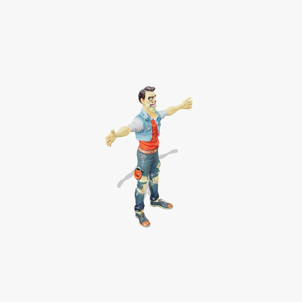 Zany Zombie Character model pack