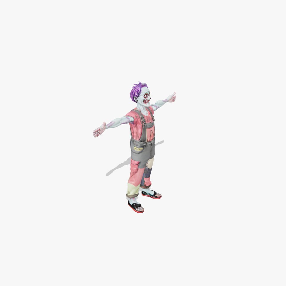 Patchwork Zombie model pack