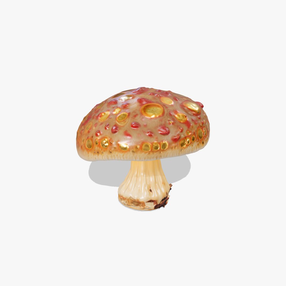Glowing Mushroom model pack
