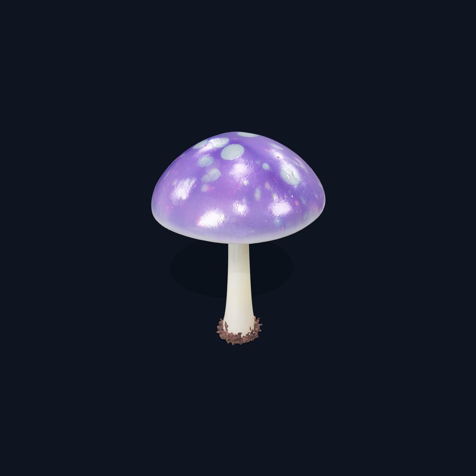 Luminous Fantasy Mushroom model pack