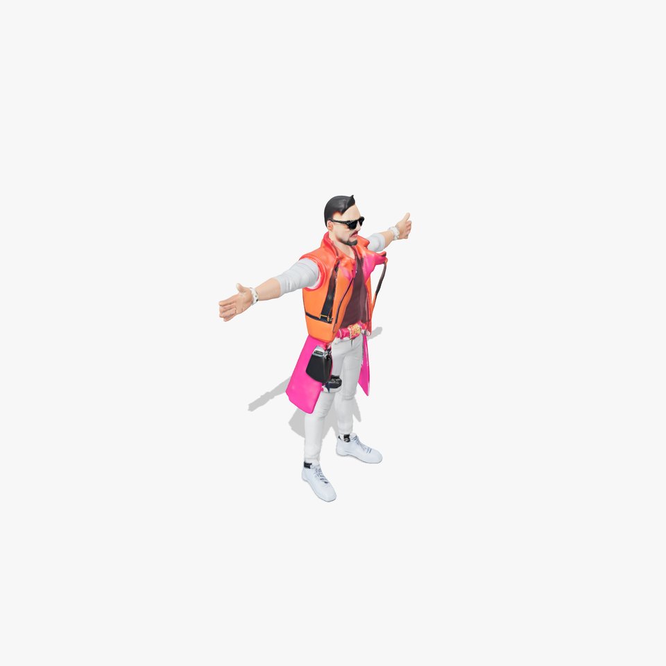 Vibrant Urban Outfit model pack