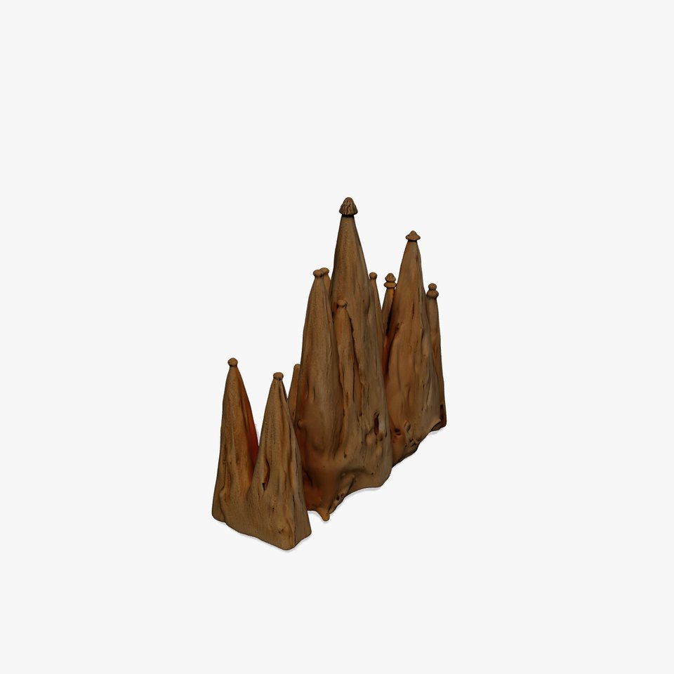 Sandy Stalagmite Formation model pack