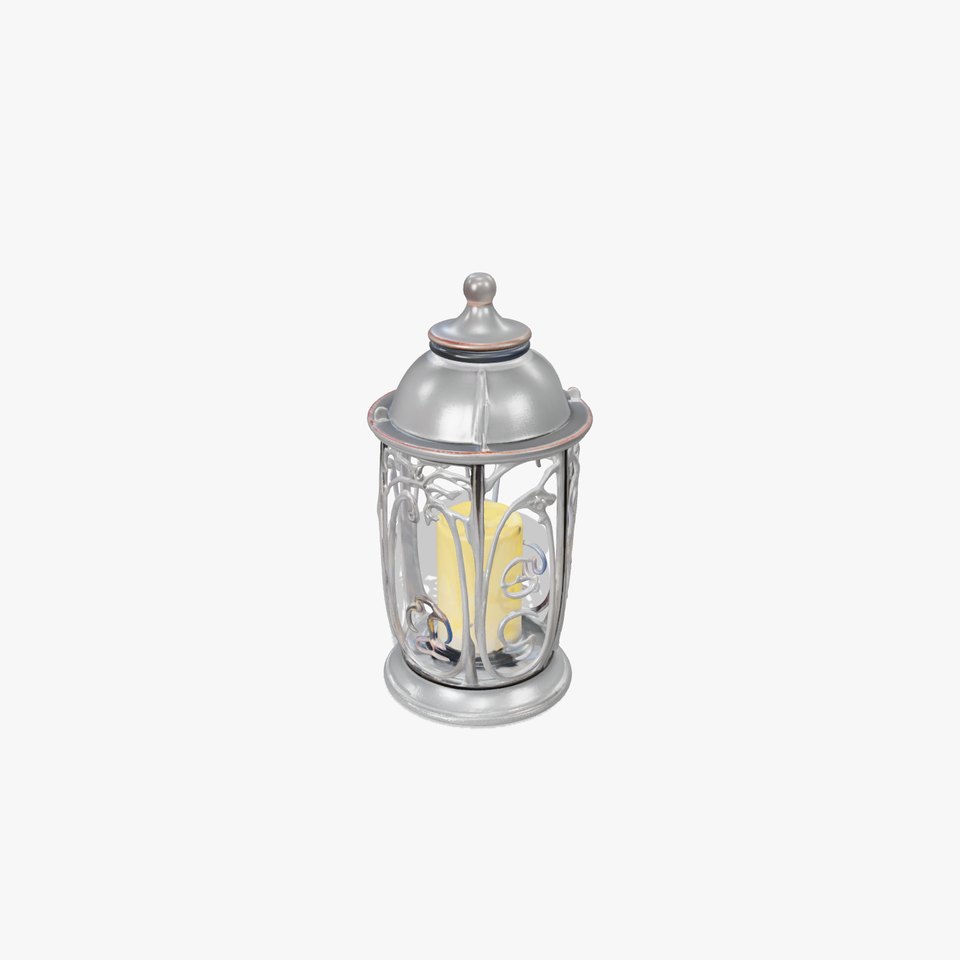 Wrought Iron Lantern model pack