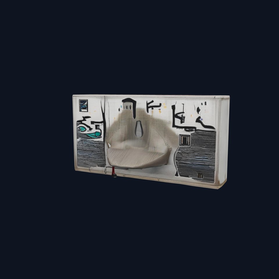 Vibrant Graffiti Wall model pack