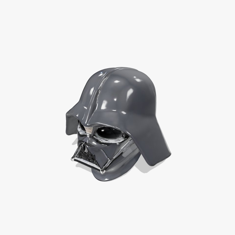Black Galactic Helmet model pack