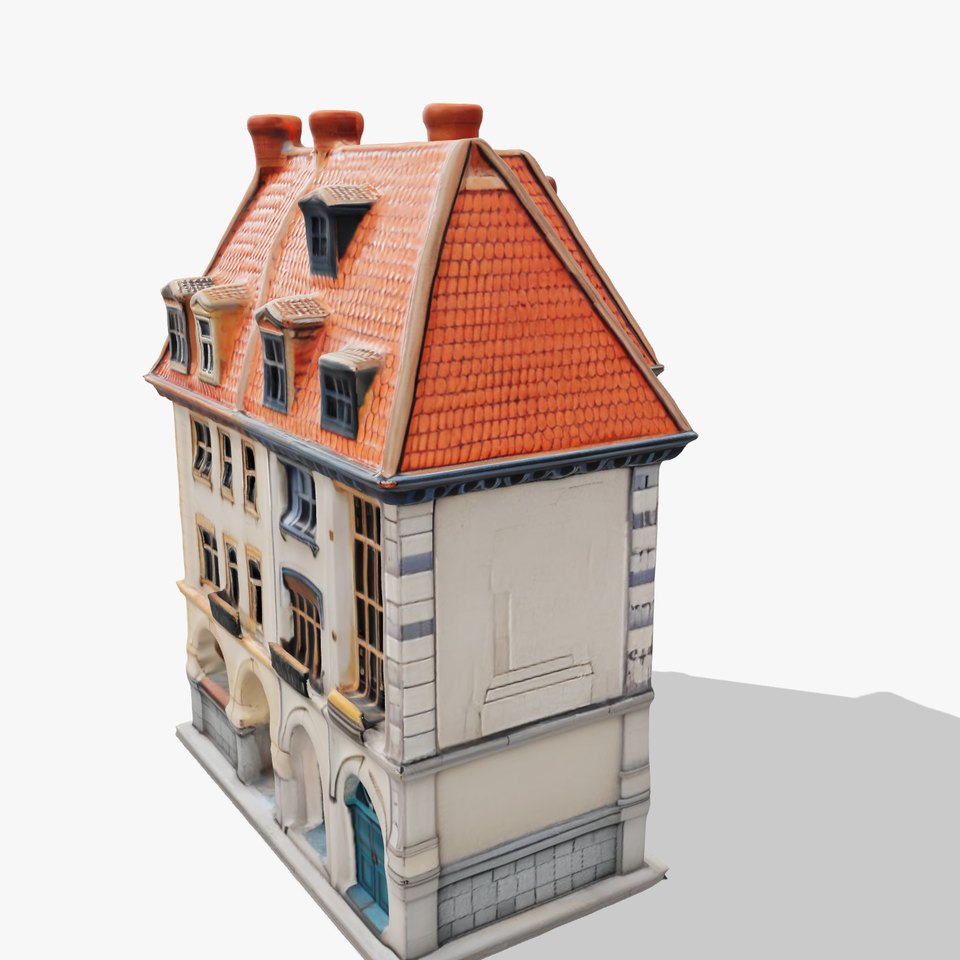 Charming Vintage Building model pack