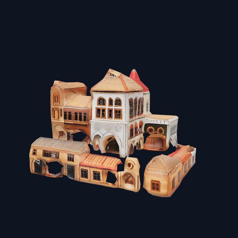 Historical City Buildings model pack