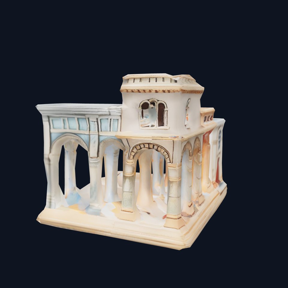 Classical Arch Building model pack