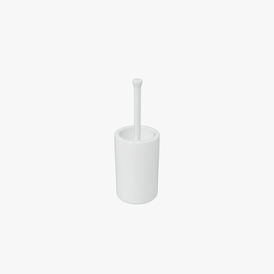 Glossy White Toilet Brush model pack