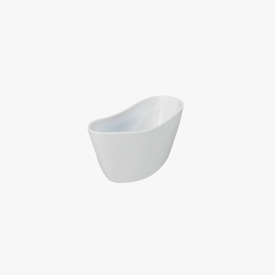 Elegant White Bathtub model pack