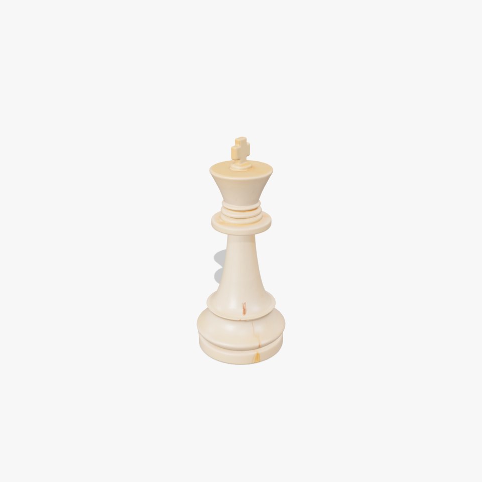 Ivory Chess King model pack