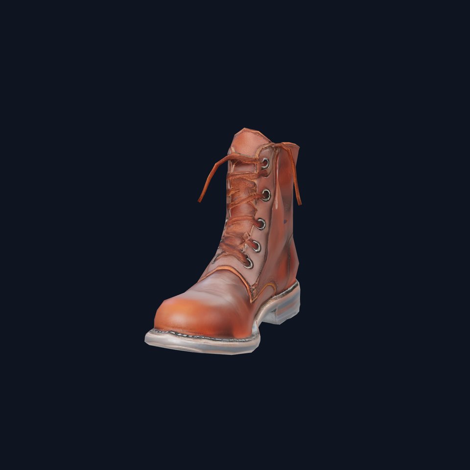 Classic Leather Boot model pack