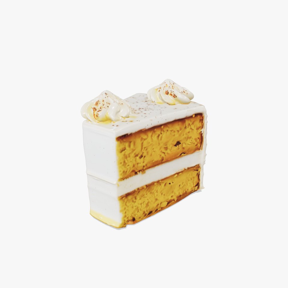 Vanilla Cake Slice model pack