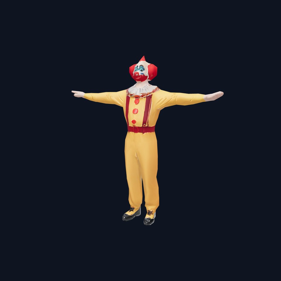 Colorful Clown Character model pack