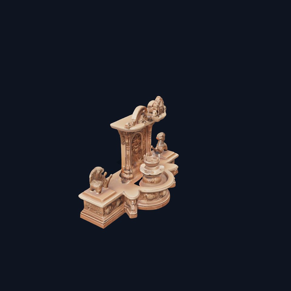 Ancient Stone Shrine model pack