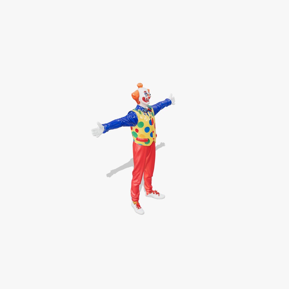 Colorful Clown Outfit model pack