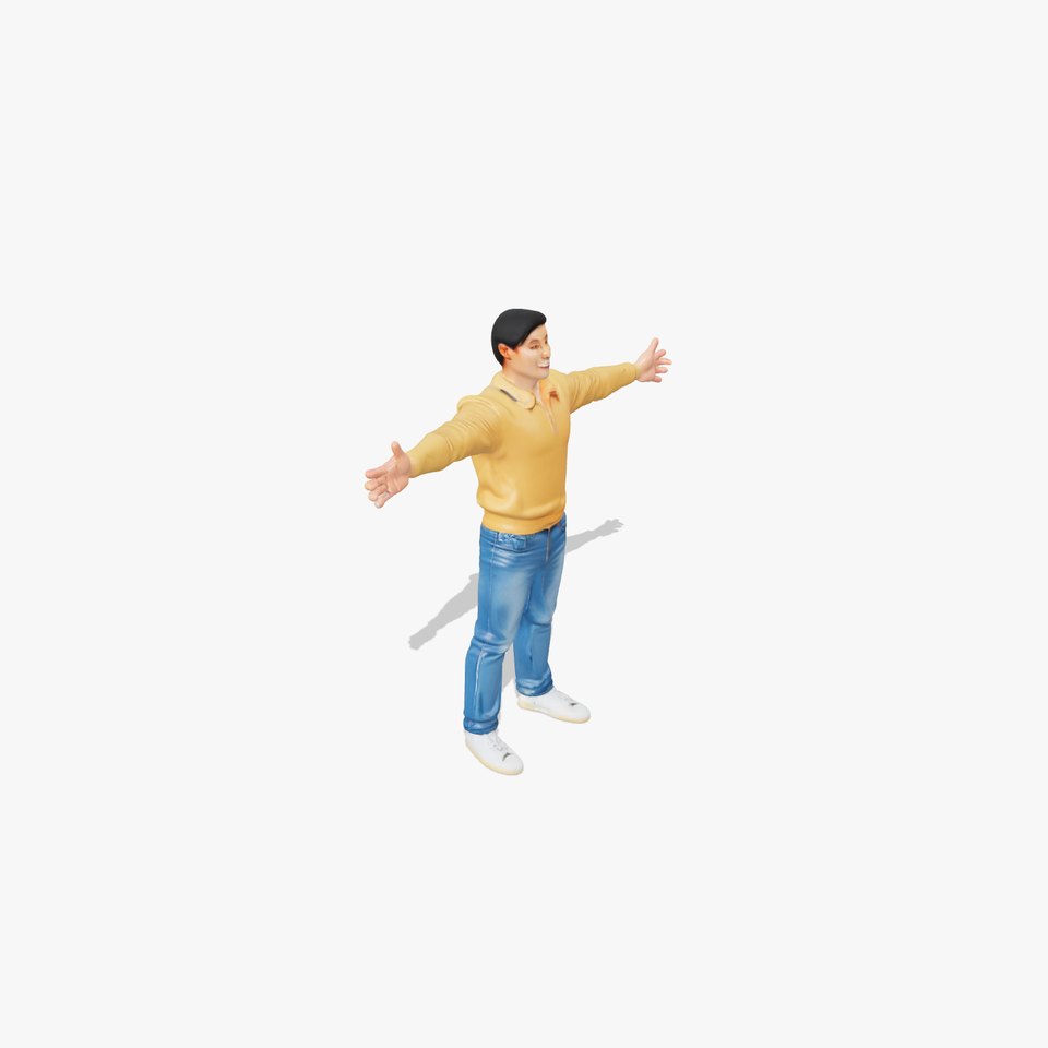 Casual Outfit Man model pack