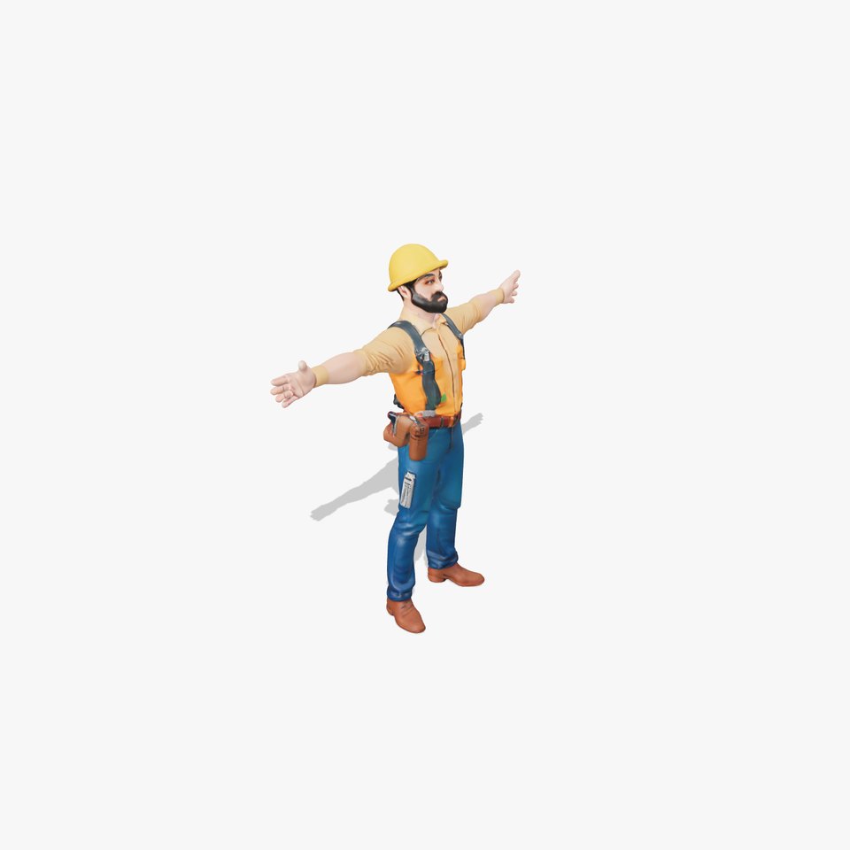 Construction Worker model pack
