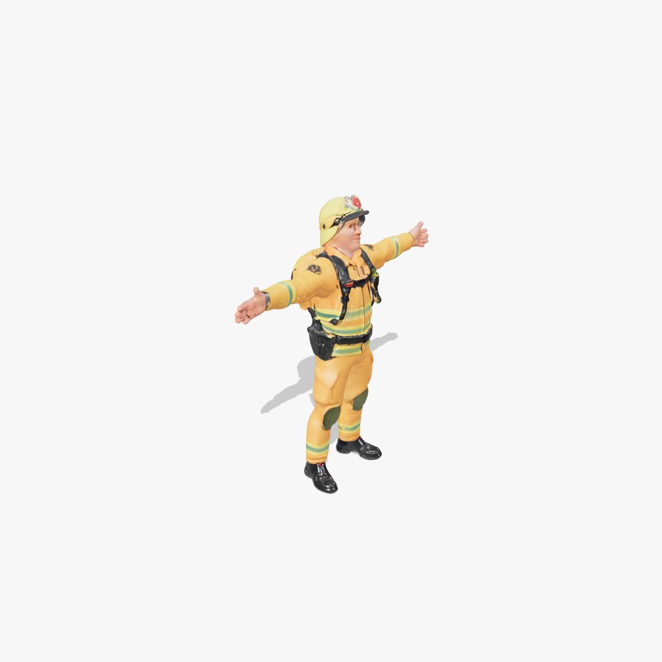 Firefighter Uniform model pack