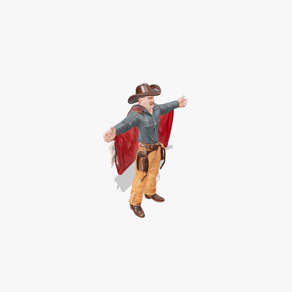 Western Cowboy Attire model pack